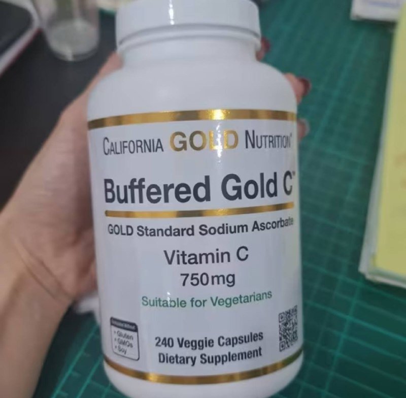 Витамин С Buffered Gold C 750mg 240 капсул