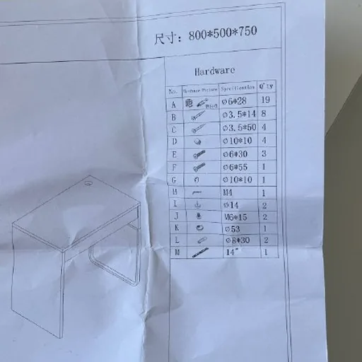 Стол с ящиком