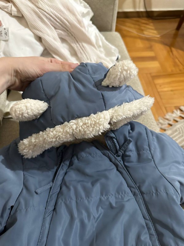 Зимний комбинезон H&M, Куртка ZARA для детей 3-6 месяцев 2