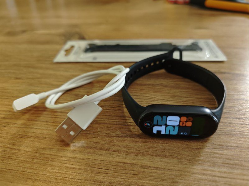 браслет Xiaomi smart band 9, кабель, дополнительный браслет