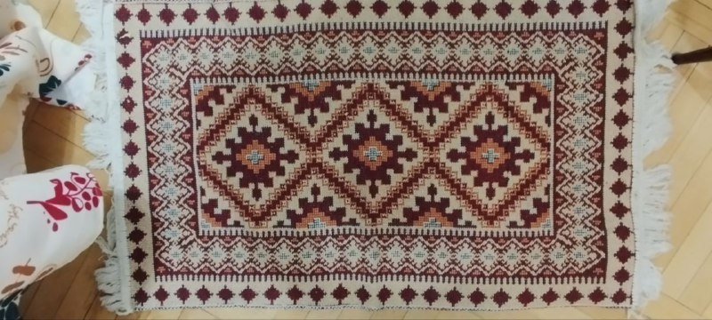 Синие и красные маленькие коврики 2