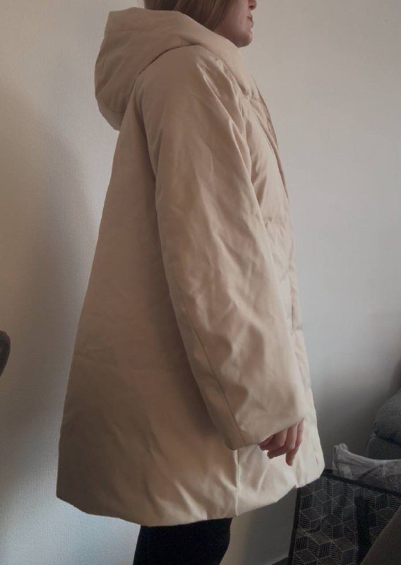 Пуховик Uniqlo размер М оверсайз 2