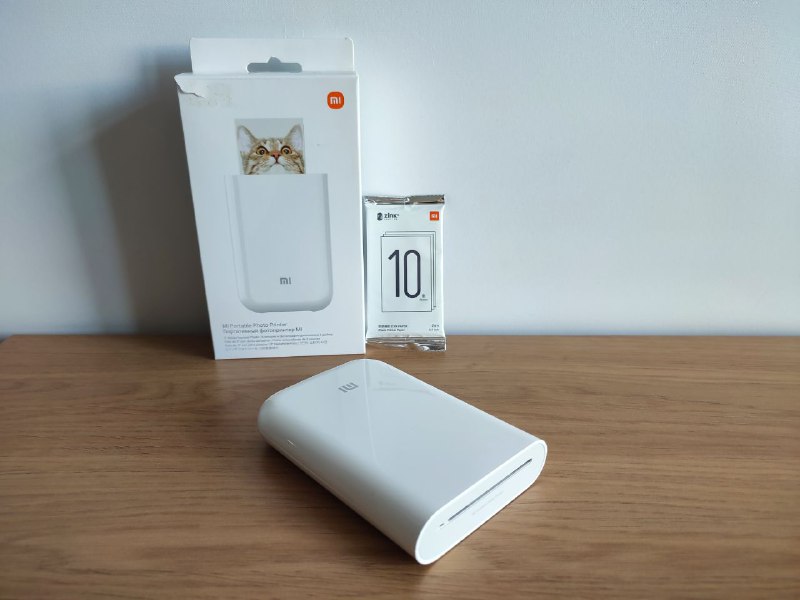 портативный фотопринтер Xiaomi Mi Portable Photo Printer