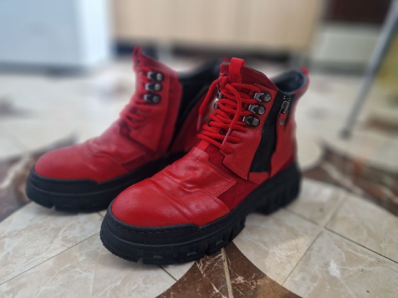 Ботинки натуральная кожа размер 40 на узкую ногу 6