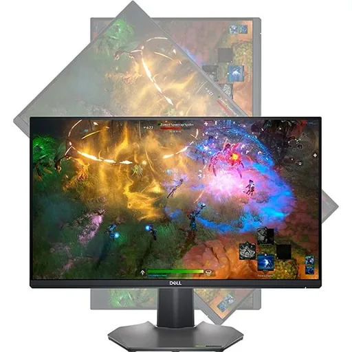 Мониторы Dell S2522HG, Acer KA220HQ, клавиатура, мышь, коврик, колонки