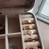 Кольца из бижутерии, цвет золота 2
