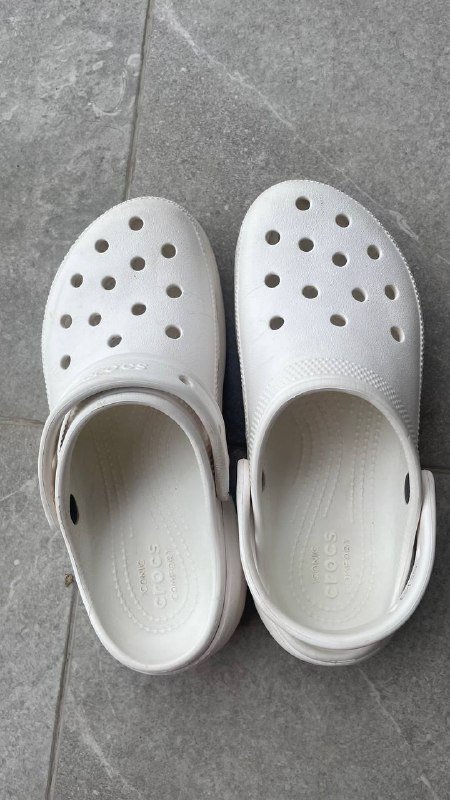 Оригинальные женские Crocs белые W7