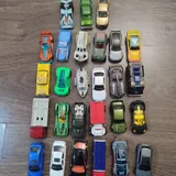 Светофор, машинки Hot Wheels, трамвай, скретчеры 2
