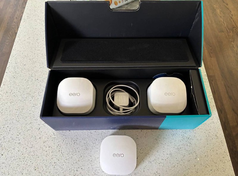 Amazon eero 6 Mesh Wi-Fi система (3 устройства) Wi-Fi 6