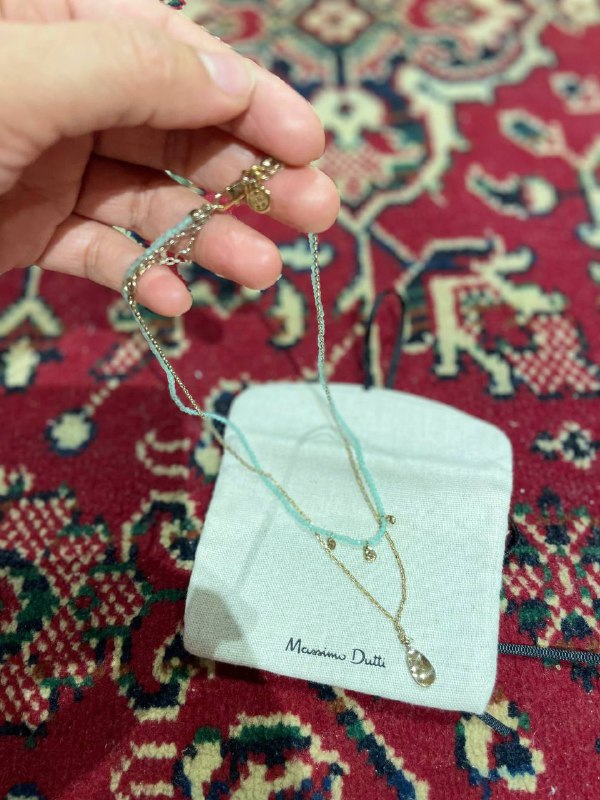 Цепочки от Massimo Dutti, двойное и одинарная 3