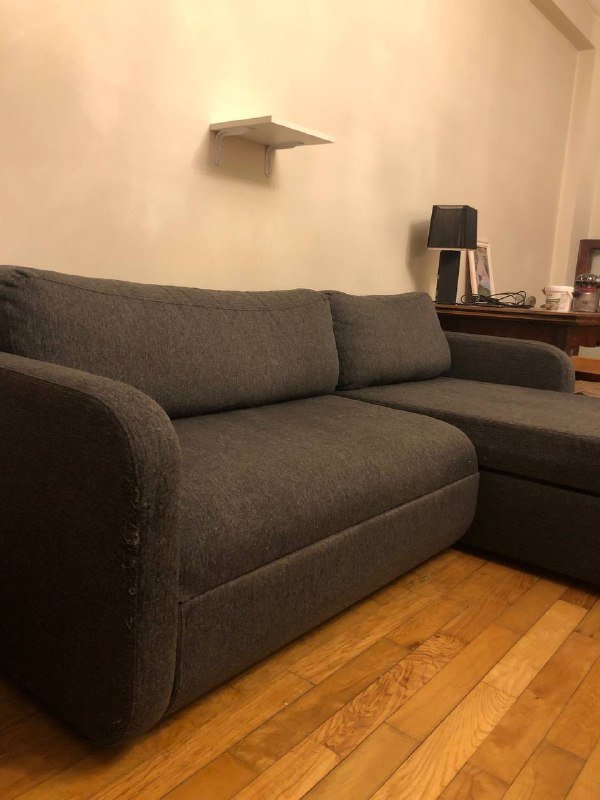 Диван с выездным механизмом и отделом для хранения 3