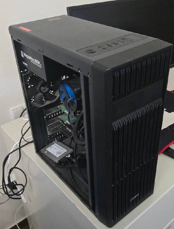 Кулер ZALMAN CNPS10X, корпуса ZALMAN, блок питания ZALMAN MegaMax 600W 3