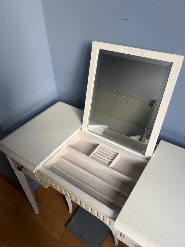 спальня мебель гарнитур кровать шкаф туалетный столик стул 9