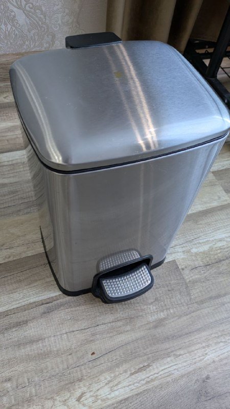 Мусорка металлическая с педалью