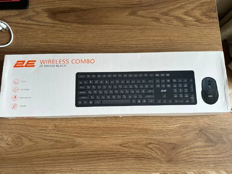 Клавиатура и мышь, вентилятор 1