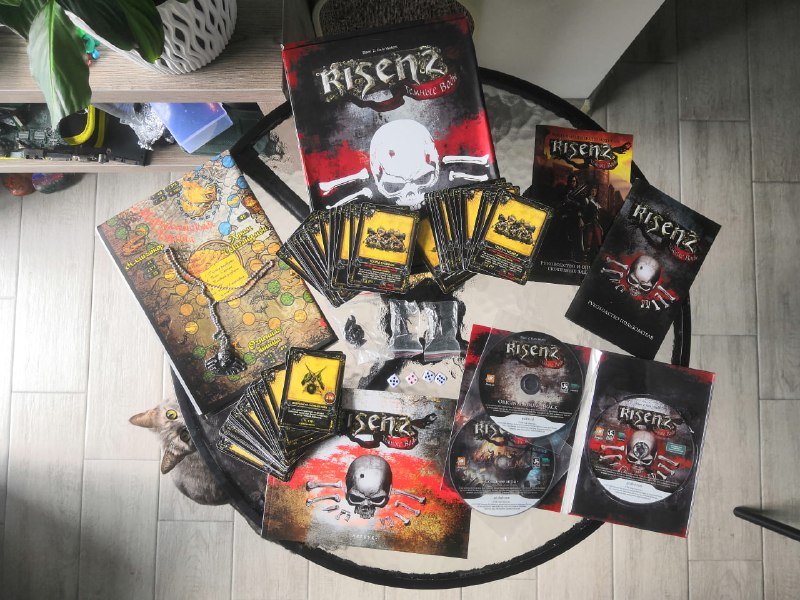 Коллекционное издание Risen 2, настольная игра