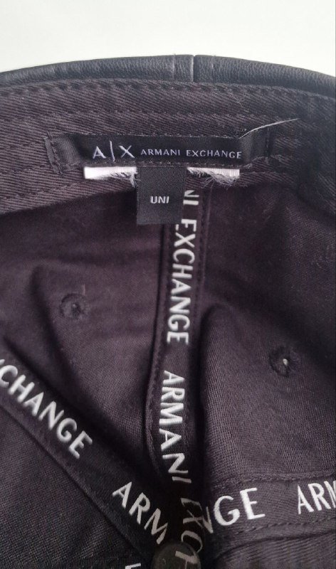 Бейсболка из экокожи Armani Exchange 5