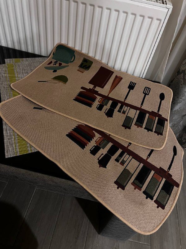 Коврики для кухни с рисунком