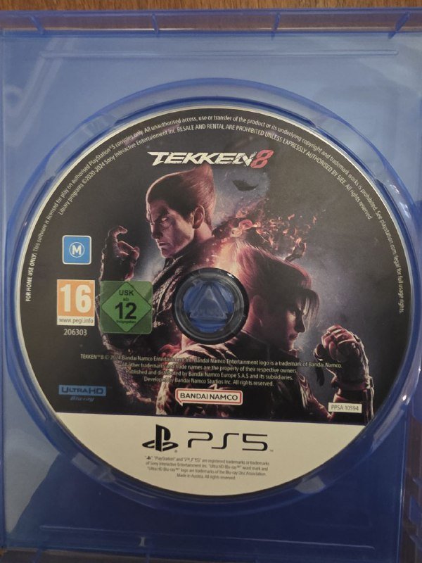 Диски для PS5 Call of Duty, Tekken 8, Teenage Mutant Ninja Turtles 2