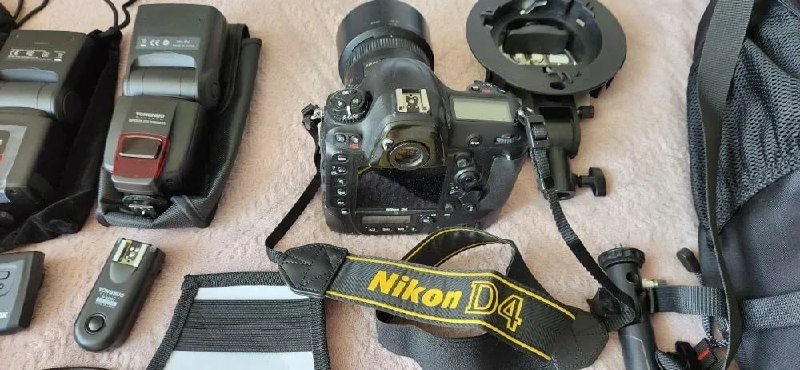 Набор фотографа Nikon D4, объектив Nikkor 85 mm 1.8 G 8