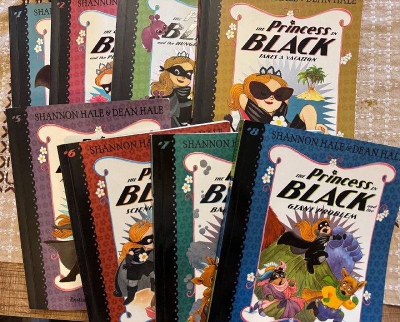 Коллекция книг The Princess in Black на английском 2