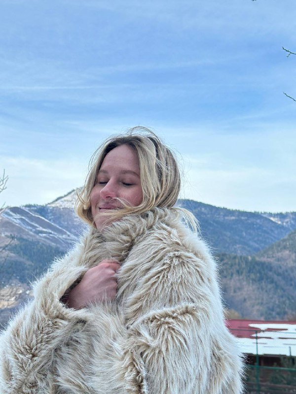 Искусственная двусторонняя шубка дубленка размер M L 2