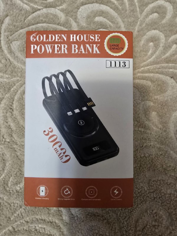 Power bank 30000 mAh новый