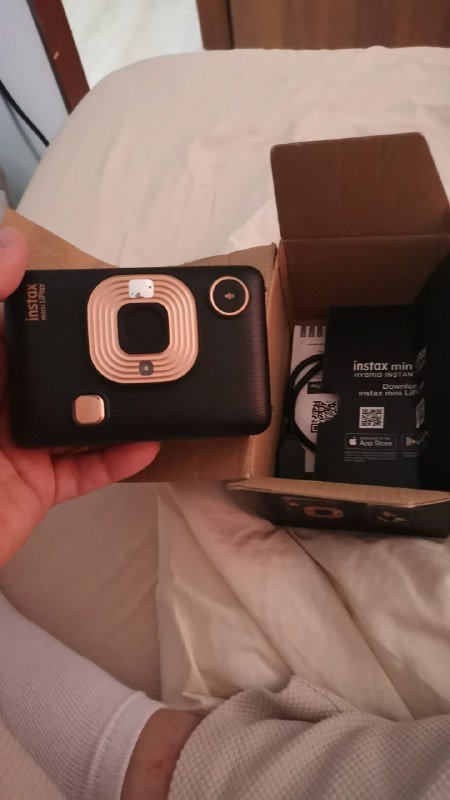 Фотоаппарат Instax mini LiPlay с пленкой и кабелем