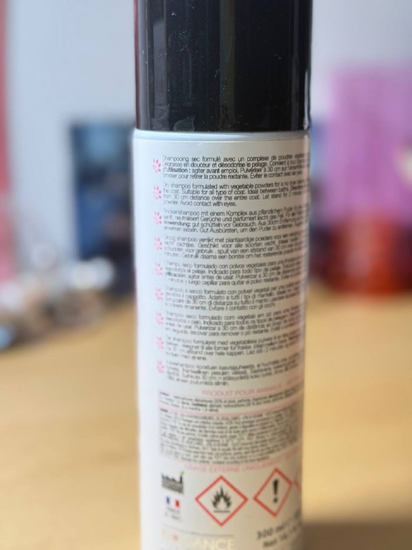 Сухой шампунь Biogance Waterless для кошек и собак 300 мл 2