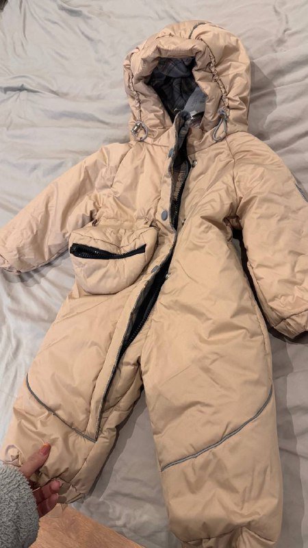 Детский теплый зимний комбинезон, размер 80