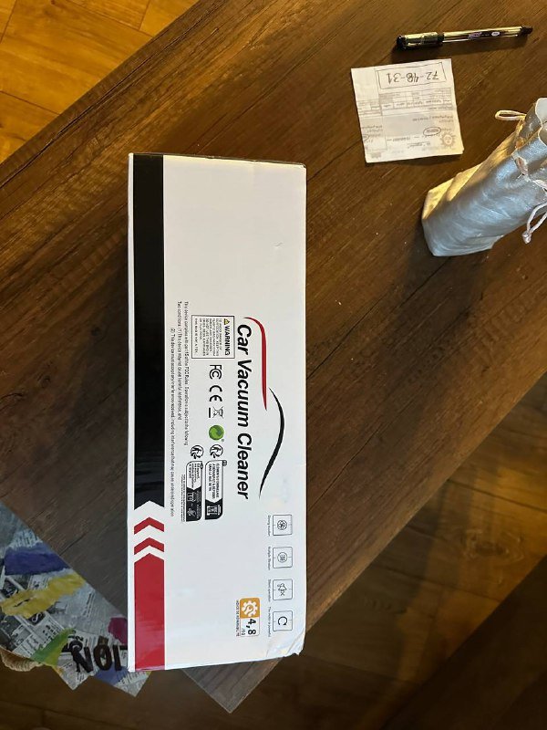 Автомобильный пылесос новый 2