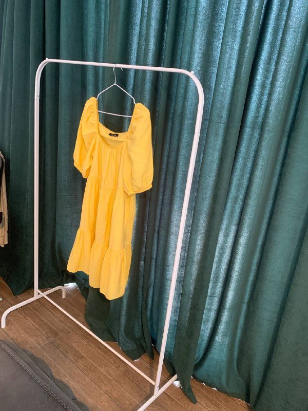 Белая стойка для одежды IKEA