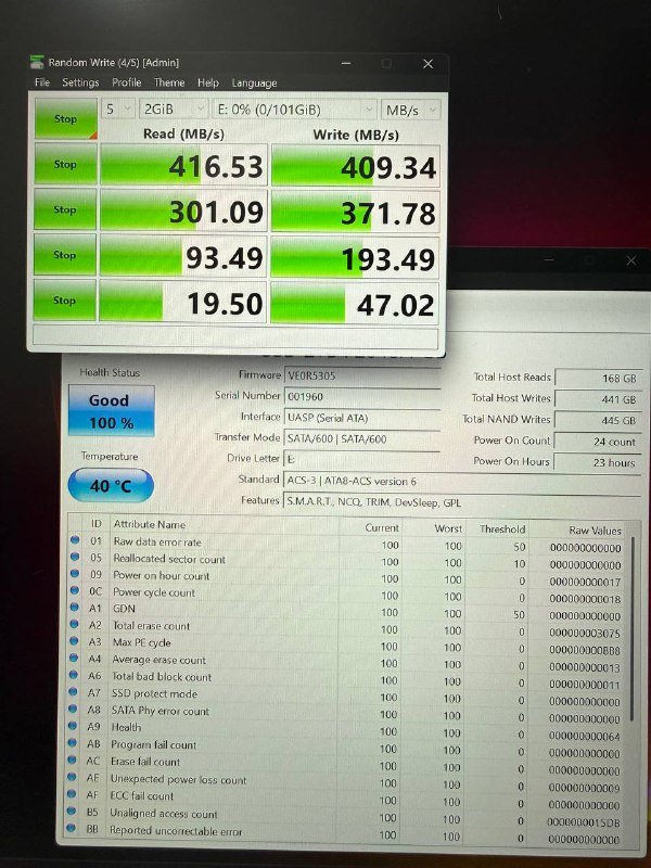 Жёсткий диск SSD SATA 100GB