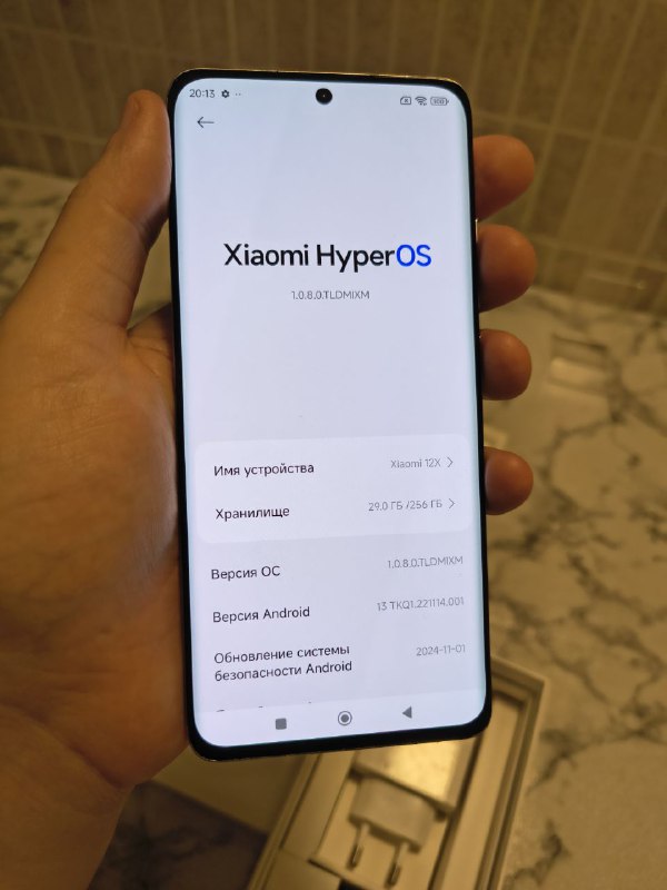 Xiaomi mi 12x, 8 GB RAM, 256 GB память 5