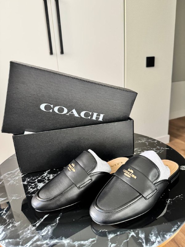 Кожаные туфли Coach размер 36 2