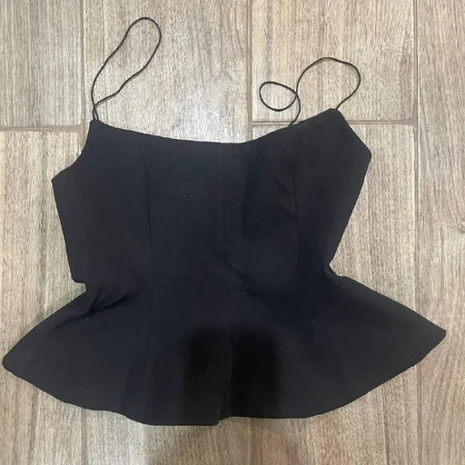 New Zara peplum top, size XS