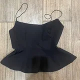 New Zara peplum top, size XS 1