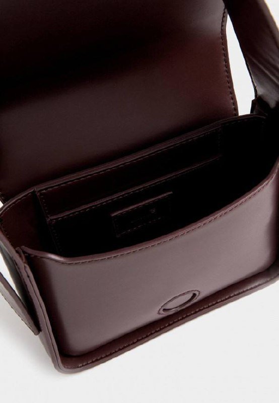 Сумка Lime бордовая из искусственной кожи 3