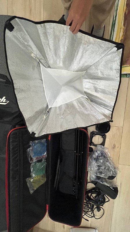 Импульсный свет Ditech с аксессуарами и кейсом 6