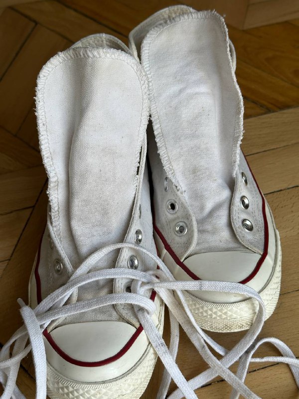 оригинальные белые кеды Converse, размер 40 4