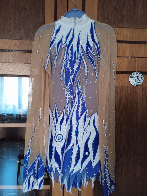 Купальник для художественной гимнастики со стразами Сваровски 2