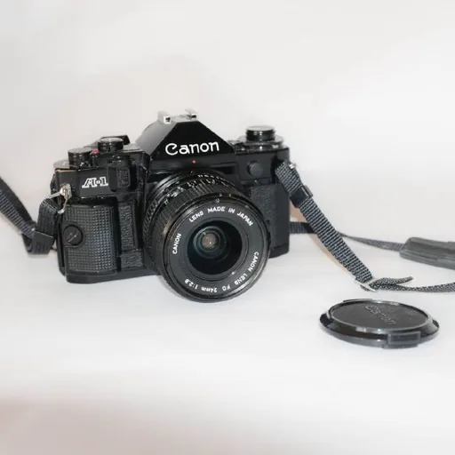 Canon A-1, Canon FD lenses, accessories