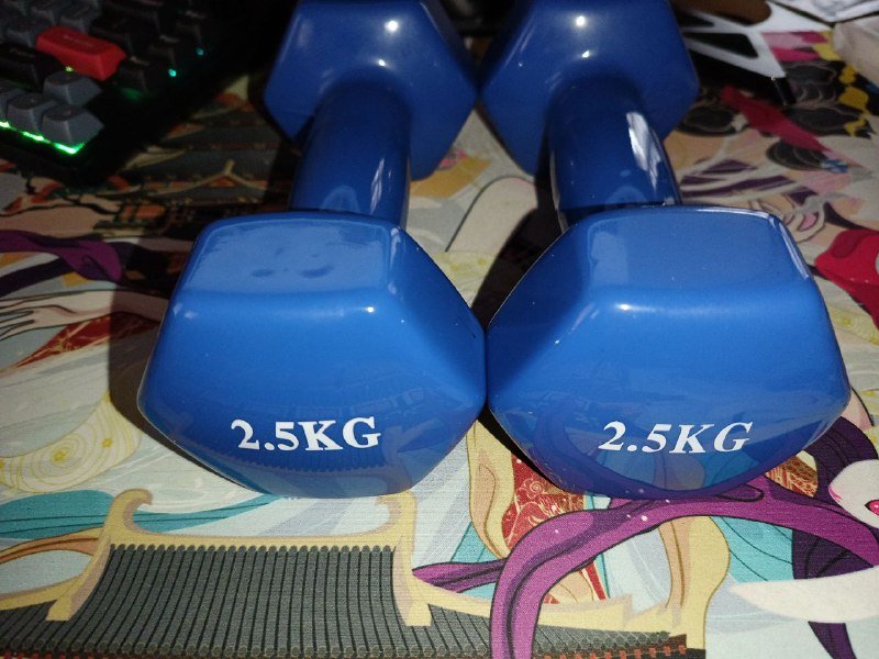 Фитнес гантели 2.5 кг, пара