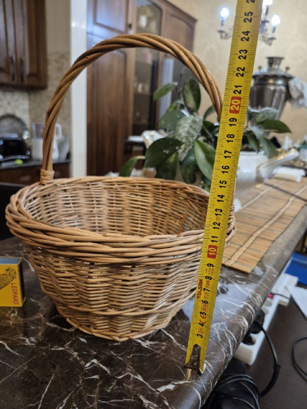 Плетёная корзина 2
