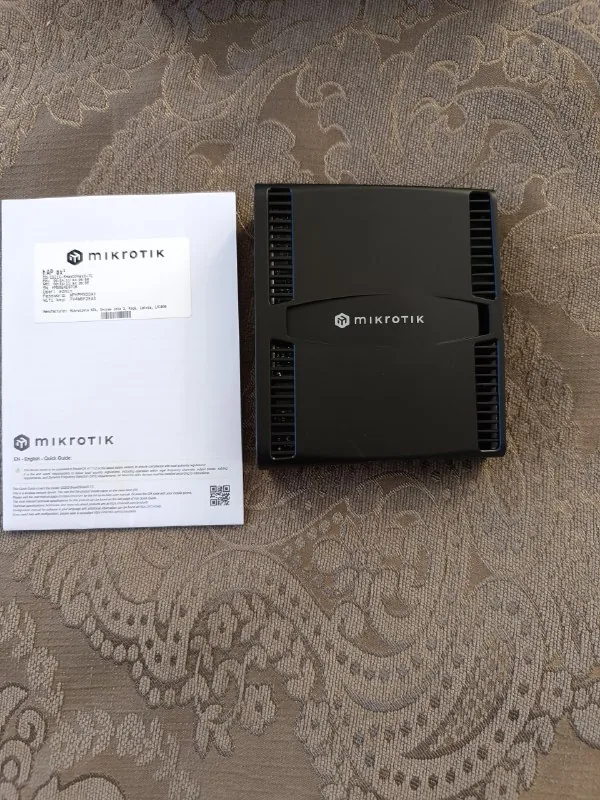 Роутер Mikrotik hAP ax² 1