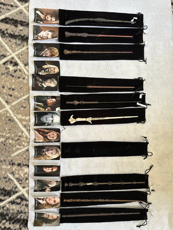 Волшебные палочки Гарри Поттера с аксессуарами