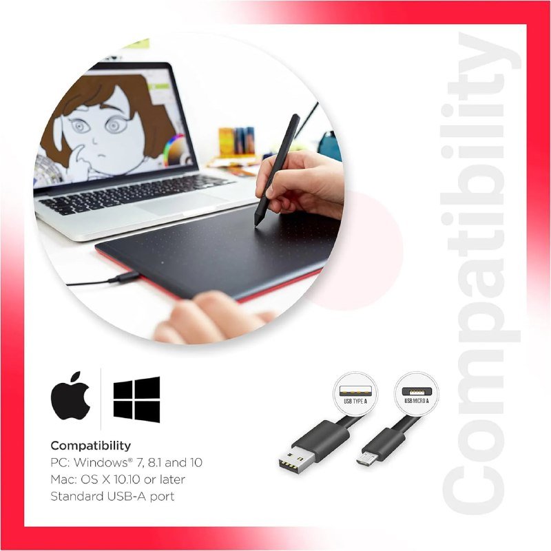 Графический планшет One by Wacom 6