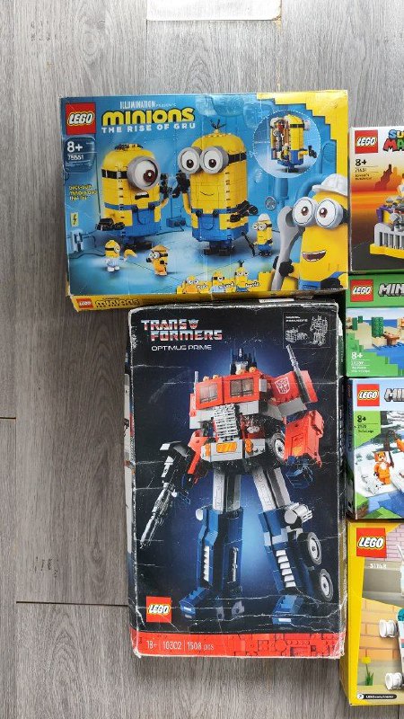 LEGO наборы 31146, 71431, 21259, 60404, 21178, 71781, 31148, 75551, 10302, 31120 2