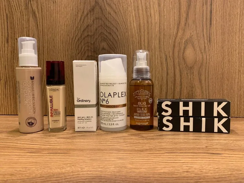 Тональная основа MIZON, L’Oréal, пилинг, крем для волос, масло