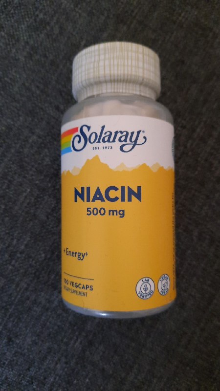 Solaray Niacin 500 mg